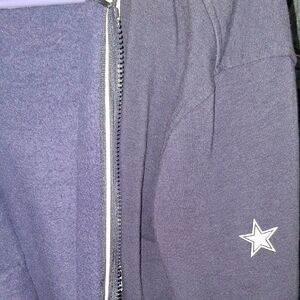 Cowboys sweater small Navy Star-Embellished Bottoms